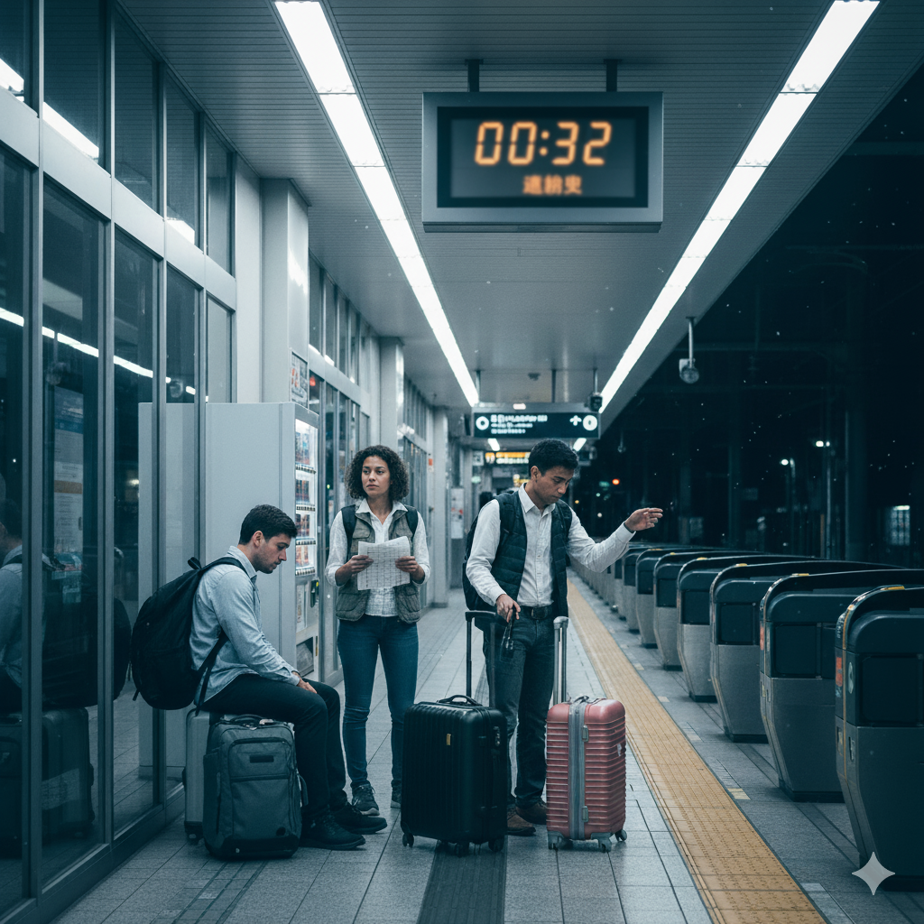Final Train Times in Tokyo: How Tourists Get Stranded Every Night