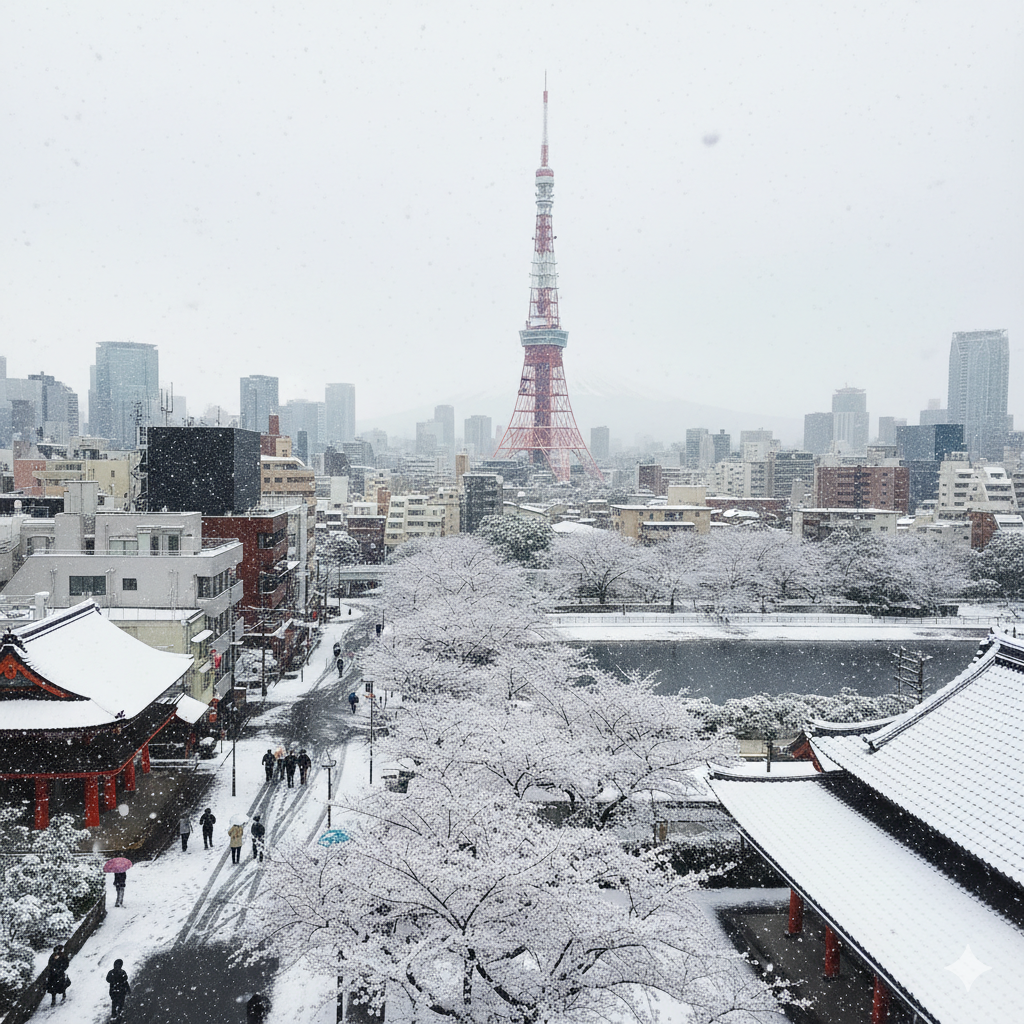 Tokyo’s First Snowfall: When It Really Happens and Why Tourists Miss It