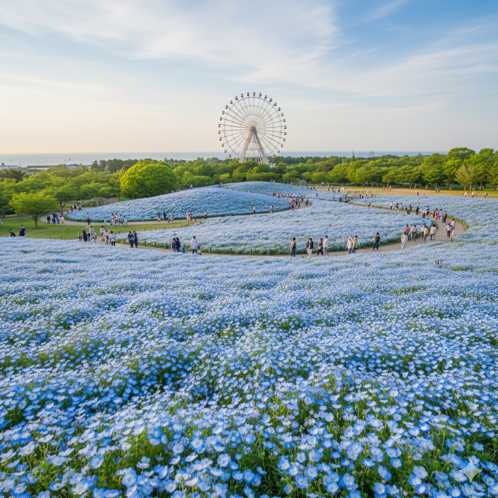 Hitachi Seaside Park in April: Spring Flowers Beyond Sakura