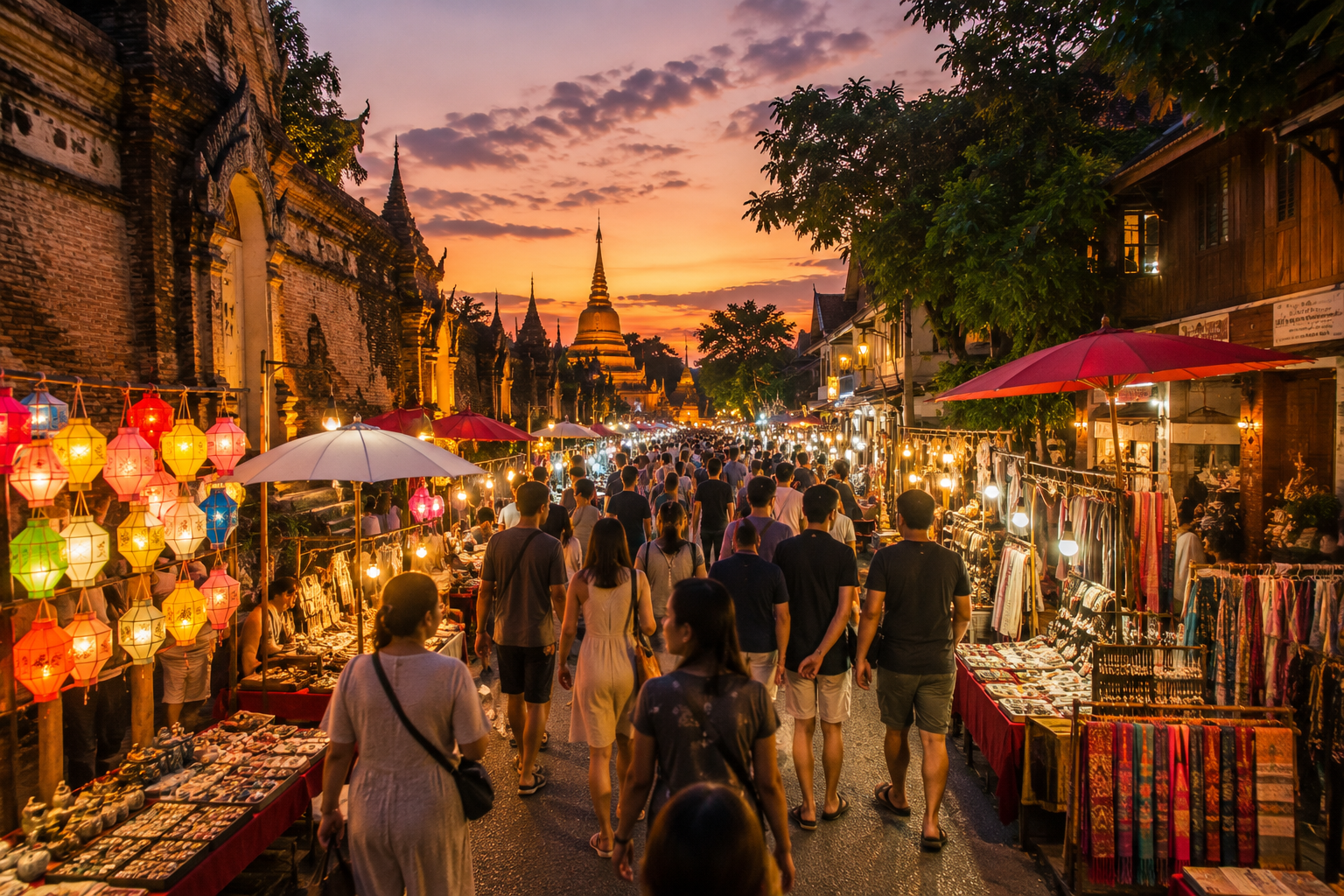 Exploring Chiang Mai’s Sunday Walking Street Like a Local