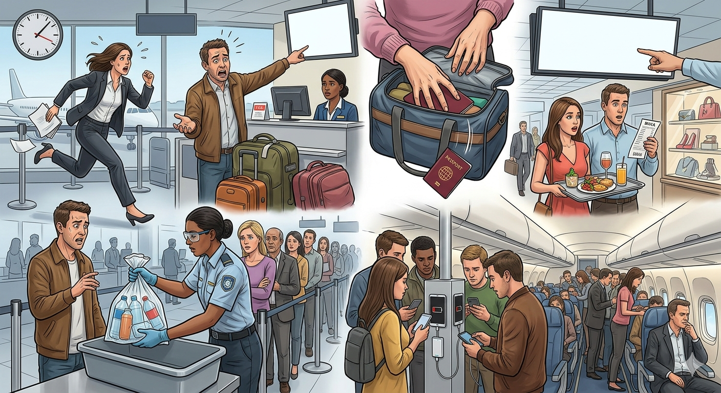 10 Things You Should Never Do at the Airport