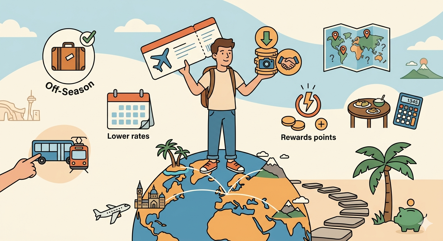 How to Travel More While Spending Less