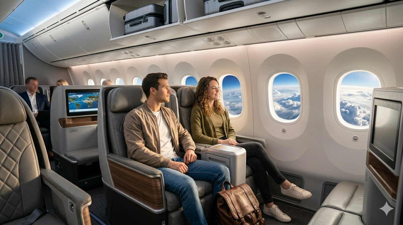 The Best Seat on a Plane Depends on Your Travel Style