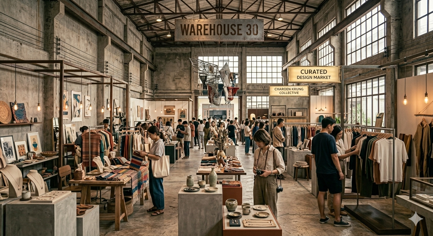 Inside Bangkok’s Warehouse 30: Thailand’s Coolest Creative Hub