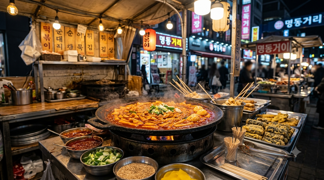 Best Korean Street Food to Try in Myeongdong